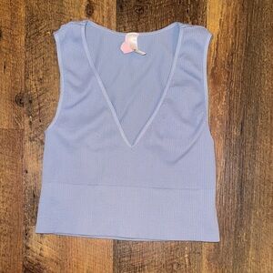Nikibiki Light Blue Crop Top